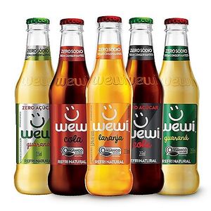 Refris orgânicos da Wewi, em diversos sabores. at Ali Babá Veganos in Rio De Janeiro