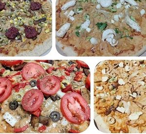 Expérimente nossas pizzas com o exclusivo queijo artesanal tipo mozzarella vegana! 

Ele derrete, sério! at Ali Babá Veganos in Rio De Janeiro