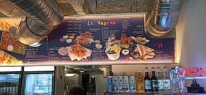 Menu at Las Vegan's - Kazinczy 11 in Budapest