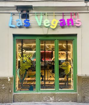   at Las Vegan's - Kazinczy 11 in Budapest