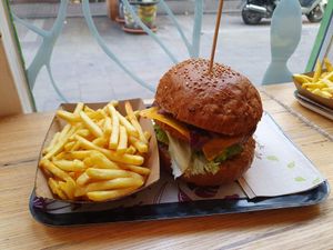 Lord seitan  #Veganuary at Las Vegan's - Kazinczy 11 in Budapest