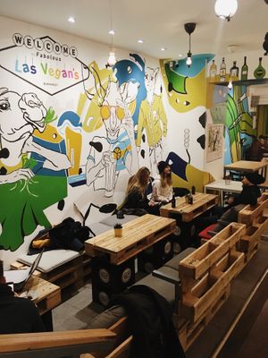 places to enjoy your time here at Las Vegan's - Kazinczy 11 in Budapest