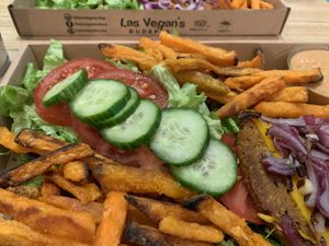 Seitan tal  at Las Vegan's - Kazinczy 11 in Budapest