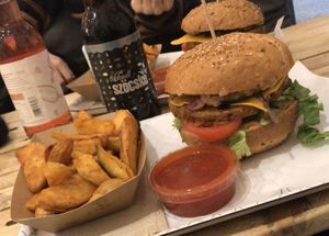 Lord Seitan Burger  at Las Vegan's - Kazinczy 11 in Budapest