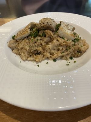 Porcini cashew risotto -vegan  at Piatto+菜 in Hualien