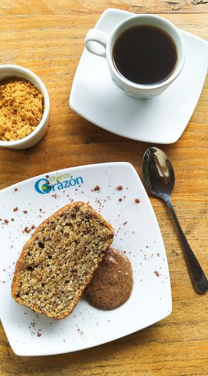 Banana bread at Lulo's Restaurante in Jardin