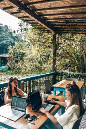 Coworking at Lulo's Restaurante in Jardin