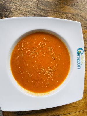 Soup  at Lulo's Restaurante in Jardin