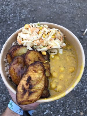 Chickpea Curry Meal at Eat Of Eden - Clapham Park in South West London