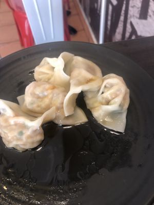 Vege dumplings at Dumpling World in Hobart