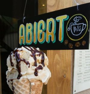 Helados artesanales. Opciones veganas at Vilú in Limache