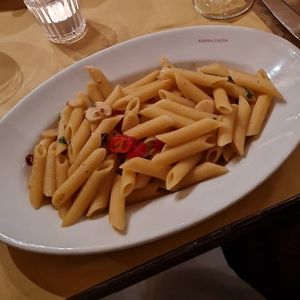Pasta Aglio at Santa Lucia in Schaffhausen