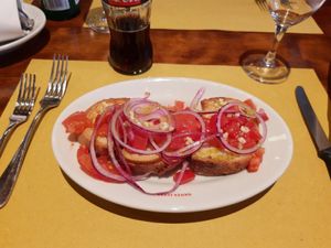 Bruschetta at Santa Lucia in Zurich