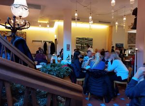 Downstairs dining (basement) at Santa Lucia - Paradeplatz in Zurich