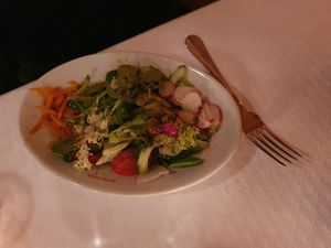 Mixed salad at Santa Lucia - Altstetten in Zurich