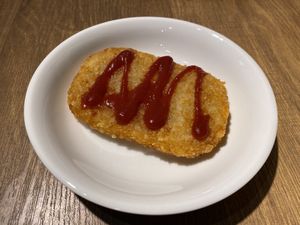Hash brown at Vegan Store - Cafe in Tokyo