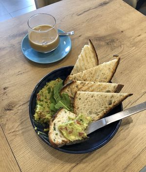   at Blue Tokai Coffee in Bangalore