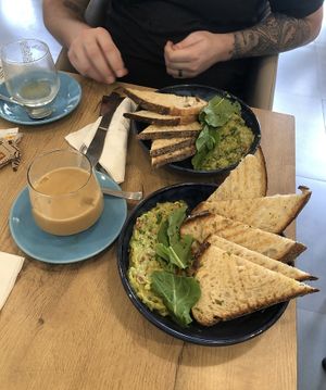   at Blue Tokai Coffee in Bangalore