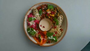 Nourish bowl at Blue Tokai Coffee in Bangalore