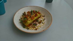 Avo toast at Blue Tokai Coffee in Bangalore
