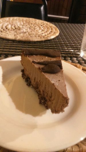 AMAZING cheesecake!!! at The Good Life in Bridgetown