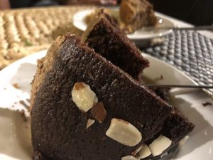 Chocolate cake  at The Good Life in Bridgetown