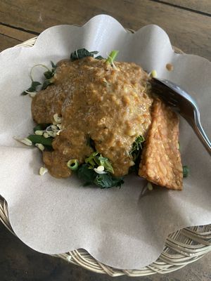 Pecel tampa nasi   at Sleko x GodaGado in Yogyakarta