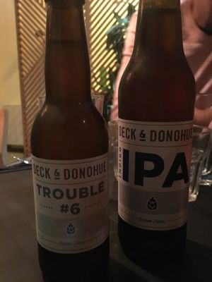 Locally brewed beers (Montreuil) at Djawa - Republique in Paris