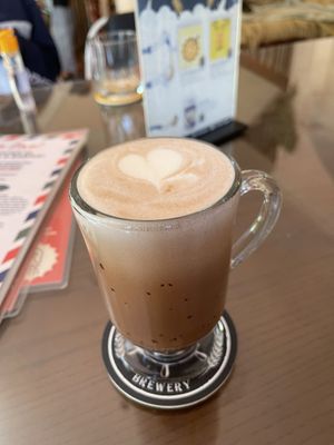 Vegan hot chocolate   at WagWel Saigon in Ho Chi Minh City