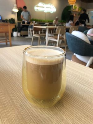 Soya cappuccino  at Circle - Business Bay in Dubai