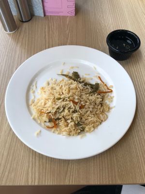 Garlic fried rice  at Circle - Business Bay in Dubai