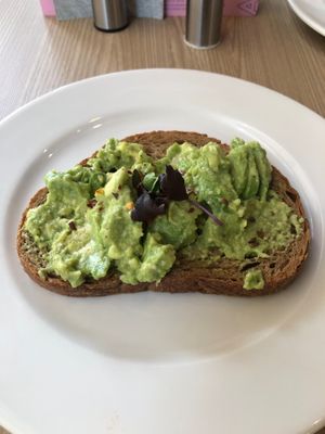 Avocado toast  at Circle - Business Bay in Dubai
