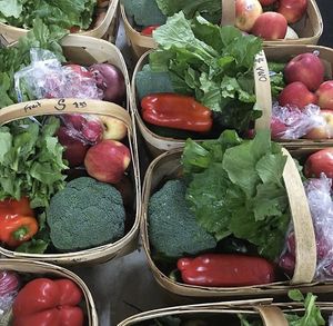 fresh veggies  at Opa Robby's Market in Athens
