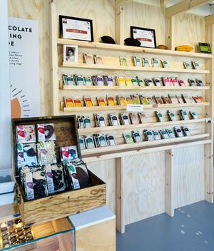   at Luisa's Vegan Chocolates in Nottingham