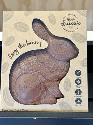   at Luisa's Vegan Chocolates in Nottingham