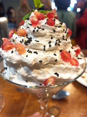 Postre at Pasapan in Segovia