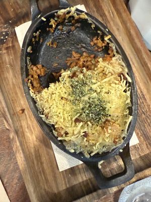 Vegan lasagna   at Pasapan in Segovia