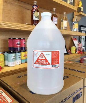 Cardinal doing their part to help combat Covid... at Cardinal Spirits in Bloomington