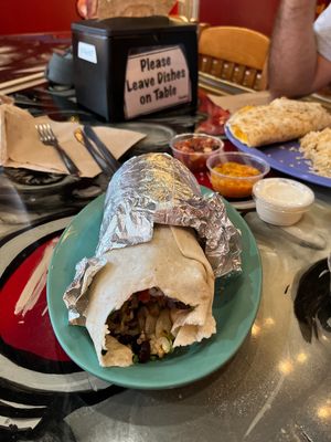   at Flaming Amy's Burrito Barn in Carolina Beach