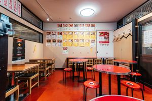 Interior at Izakaya Masaka in Tokyo