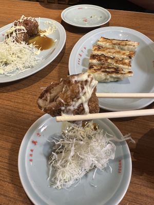 The vegan chicken is surreal !  at Izakaya Masaka in Tokyo