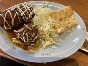 Clearly labelled ‘vegan’!  at Izakaya Masaka in Tokyo