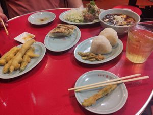 Almost everything 😉 at Izakaya Masaka in Tokyo