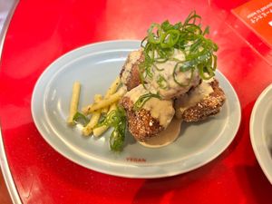 Karaage in yuzu pepper sauce  at Izakaya Masaka in Tokyo