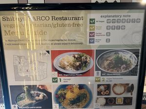 Map of basement level of PARCO shopping center (#1)  at Izakaya Masaka in Tokyo