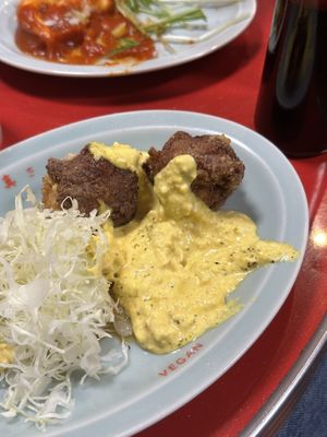 Tartar karagee, must try!!!!  at Izakaya Masaka in Tokyo