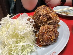 Szechuan karaage - just so good!   at Izakaya Masaka in Tokyo