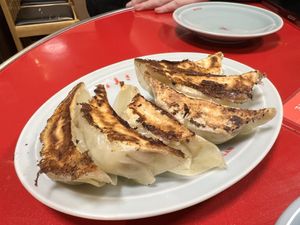 Gyoza was ok  at Izakaya Masaka in Tokyo