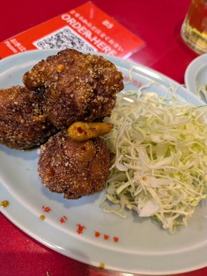 Yummy Sichuan Karaage at Izakaya Masaka in Tokyo