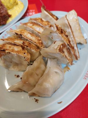 Gyoza at Izakaya Masaka in Tokyo